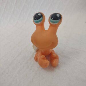 Vintage Littlest Pet Shop #188 Orange Crab G2 Cream Shell